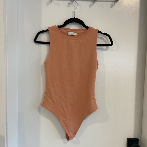 TWO Babaton Muscle Bodysuits, PINK & GREY - Picture 4 of 8